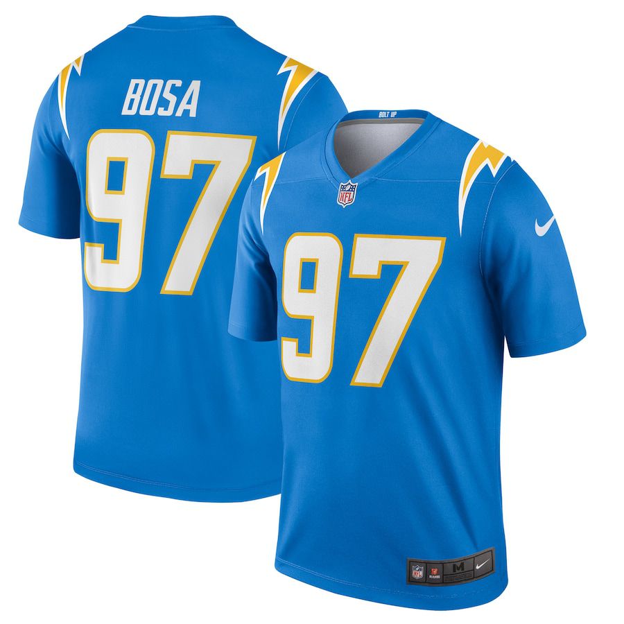 Men Los Angeles Chargers 97 Joey Bosa Nike Powder Blue Legend NFL Jersey